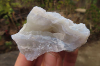 Natural Etched Blue Chalcedony Specimens x 12 From Nsanje, Malawi - Toprock Gemstones and Minerals 
