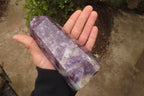 Polished Lepidolite Tower x 1 From Madagascar - Toprock Gemstones and Minerals 