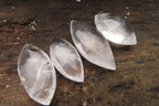 Polished Clear Quartz "Angel Tears" Pendant Pieces x 20 From Madagascar - Toprock Gemstones and Minerals 