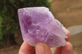 Polished Jacaranda Amethyst Single Crystals x 12 From Zambia - Toprock Gemstones and Minerals 