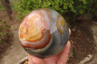 Polished Polychrome Jasper Spheres x 3 From Mahajanga, Madagascar - Toprock Gemstones and Minerals 