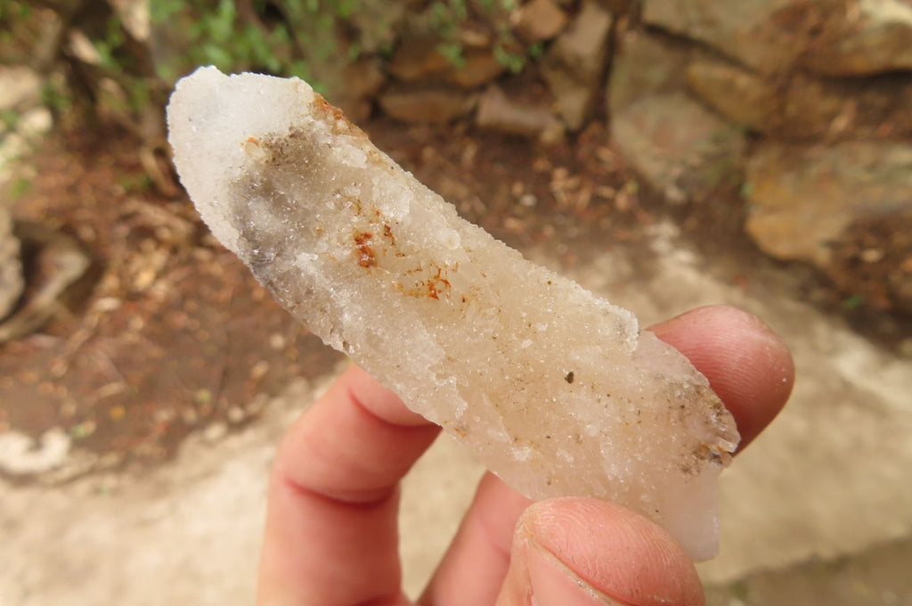 Natural Drusy Quartz Coated Calcite Pseudomorph Specimens x 35 From Lesotho - Toprock Gemstones and Minerals 