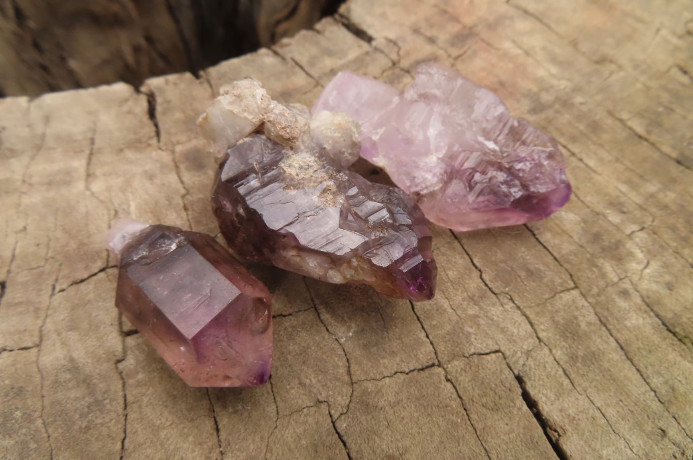 Natural Amethyst Crystals x 20 From Chiredzi, Zimbabwe - Toprock Gemstones and Minerals 