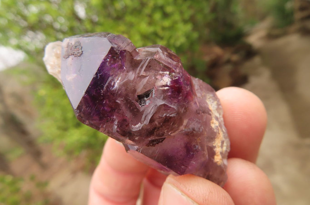 Natural Amethyst Crystals x 20 From Chiredzi, Zimbabwe - Toprock Gemstones and Minerals 