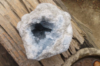 Natural Celestite Geode x 1 From Sakoany, Madagascar - Toprock Gemstones and Minerals 