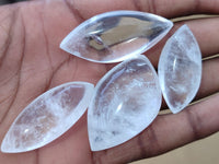 Polished Clear Quartz "Angel Tears" Pendant Pieces x 20 From Madagascar - Toprock Gemstones and Minerals 
