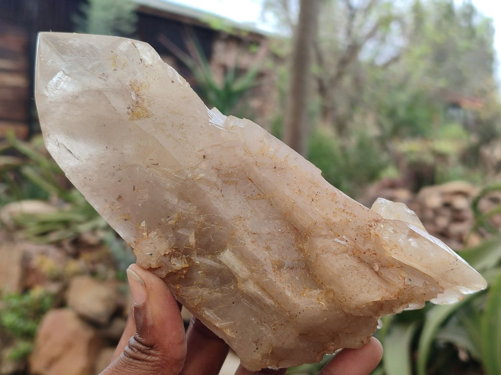 Polished Arcadian Quartz Crystals x 4 From Angola - Toprock Gemstones and Minerals 