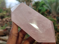 Polished Rose Quartz Crystals x 4 From Ambatondrazaka, Madagascar - Toprock Gemstones and Minerals 