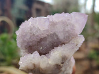 Natural Amethyst / Ametrine Spirit Quartz Clusters x 12 From South Africa