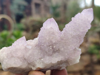 Natural Amethyst / Ametrine Spirit Quartz Clusters x 12 From South Africa