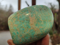 Polished Amazonite Free Forms x 6 From Zimbabwe