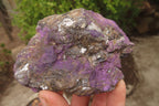 Natural Metallic Purpurite Cobbed Specimens x 6 From Erongo, Namibia - Toprock Gemstones and Minerals 