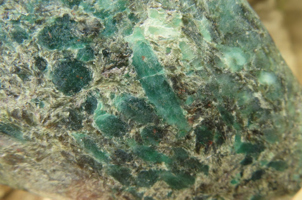 Polished Rare Emerald Mica In Matrix Standing Free Forms x 2 From Mutoko, Zimbabwe - Toprock Gemstones and Minerals 