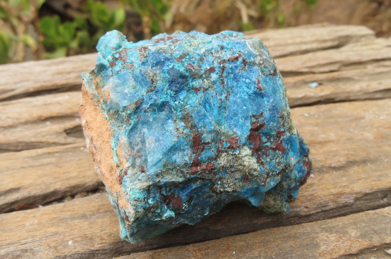 Natural Shattuckite Dolomite Specimens x 4 From Namibia - Toprock Gemstones and Minerals 