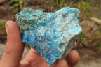 Natural Shattuckite Dolomite Specimens x 4 From Namibia - Toprock Gemstones and Minerals 
