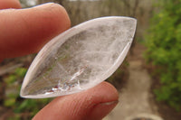 Polished Clear Quartz "Angel Tears" Pendant Pieces x 20 From Madagascar - Toprock Gemstones and Minerals 