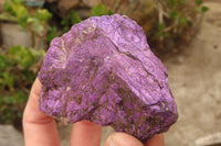 Natural Metallic Purpurite Cobbed Specimens x 12 From Erongo, Namibia - Toprock Gemstones and Minerals 