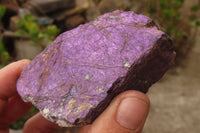 Natural Metallic Purpurite Cobbed Specimens x 12 From Erongo, Namibia - Toprock Gemstones and Minerals 