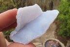 Natural Etched Blue Chalcedony Specimens x 35 Nsanje, Malawi - Toprock Gemstones and Minerals 