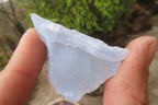 Natural Etched Blue Chalcedony Specimens x 35 Nsanje, Malawi - Toprock Gemstones and Minerals 
