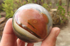 Polished Polychrome Jasper Spheres x 6 From Mahajanga, Madagascar - Toprock Gemstones and Minerals 