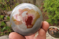 Polished Polychrome Jasper Spheres x 6 From Mahajanga, Madagascar - Toprock Gemstones and Minerals 