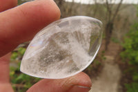 Polished Clear Quartz "Angel Tears" Pendant Pieces x 20 From Madagascar - Toprock Gemstones and Minerals 