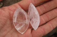 Polished Clear Quartz "Angel Tears" Pendant Pieces x 20 From Madagascar - Toprock Gemstones and Minerals 