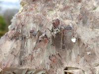 Natural Red Hematoid Quartz Cluster x 1 From Zambia