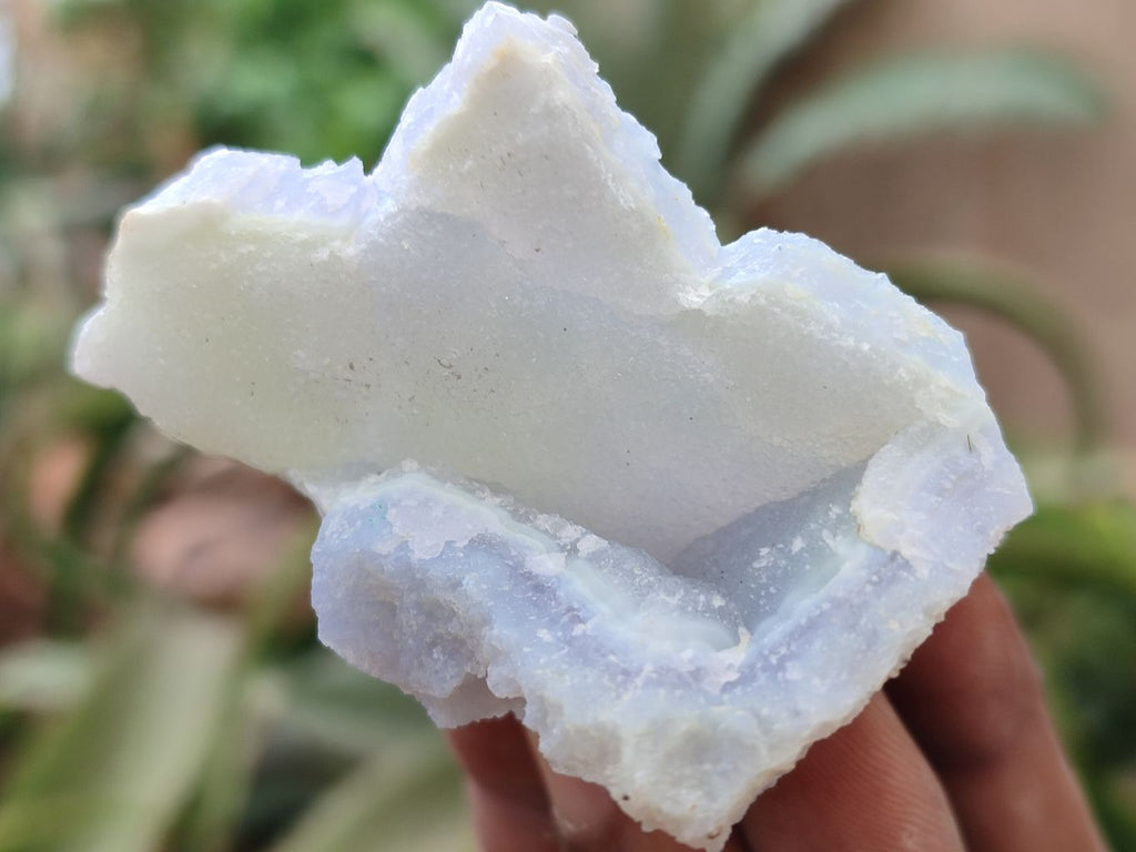 Natural Etched Blue Chalcedony Specimens x 35 From Malawi - Toprock Gemstones and Minerals 