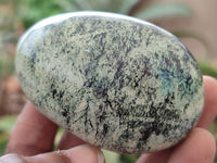 Polished Leopard Stone Galet / Palm Stones x 12 From Zimbabwe - Toprock Gemstones and Minerals 