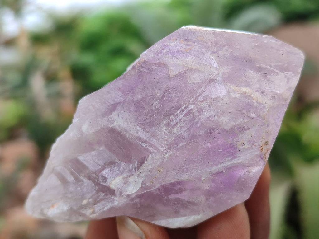 Natural Jacaranda Amethyst Single Crystals x 24 From Zambia - Toprock Gemstones and Minerals 