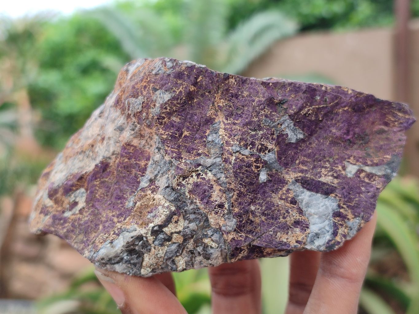 Natural Metallic Purpurite Cobbed Specimens x 6 From Erongo, Namibia - Toprock Gemstones and Minerals 