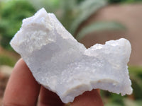 Natural Etched Blue Chalcedony Specimens x 35 From Malawi - Toprock Gemstones and Minerals 