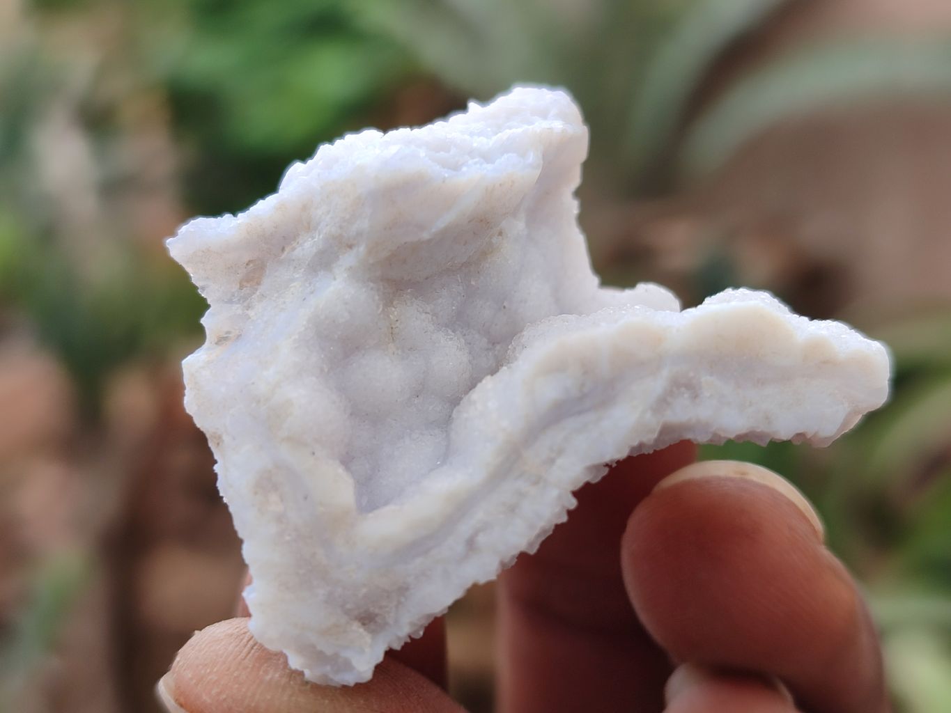 Natural Etched Blue Chalcedony Specimens x 35 From Malawi - Toprock Gemstones and Minerals 