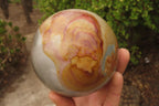 Polished Polychrome Jasper Spheres x 2 From Madagascar - Toprock Gemstones and Minerals 
