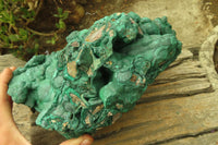 Natural Huge Botryoidal Malachite Specimen x 1 From Kolwezi, Congo - Toprock Gemstones and Minerals 