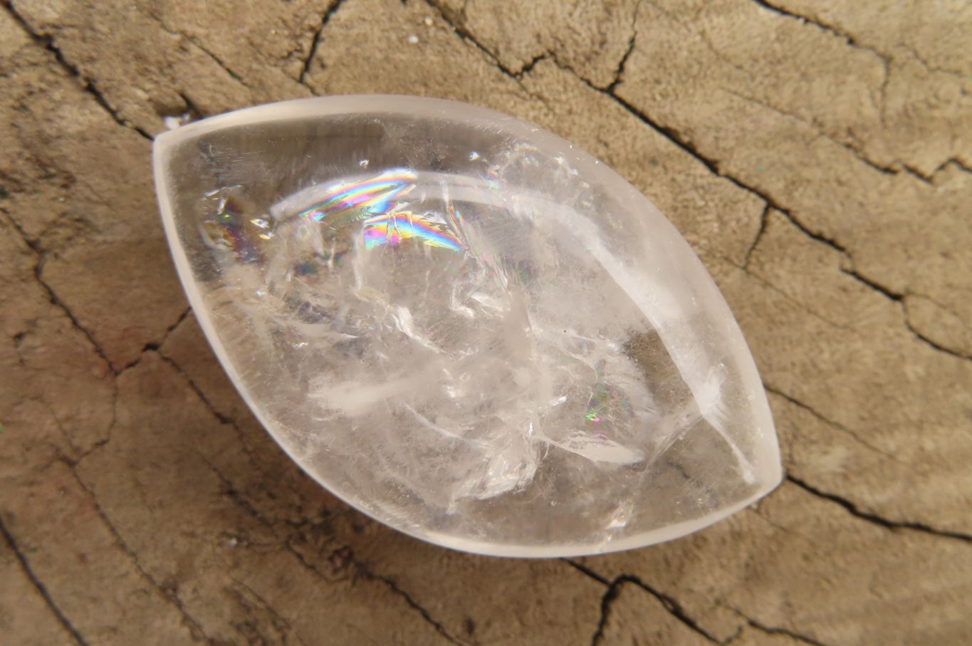 Polished Clear Quartz "Angel Tears" Pendant Pieces x 20 From Madagascar - Toprock Gemstones and Minerals 