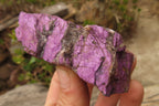 Natural Metallic Purpurite Cobbed Specimens x 12 From Erongo, Namibia - Toprock Gemstones and Minerals 