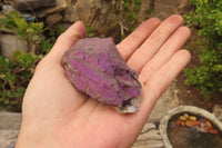 Natural Metallic Purpurite Cobbed Specimens x 12 From Erongo, Namibia - Toprock Gemstones and Minerals 