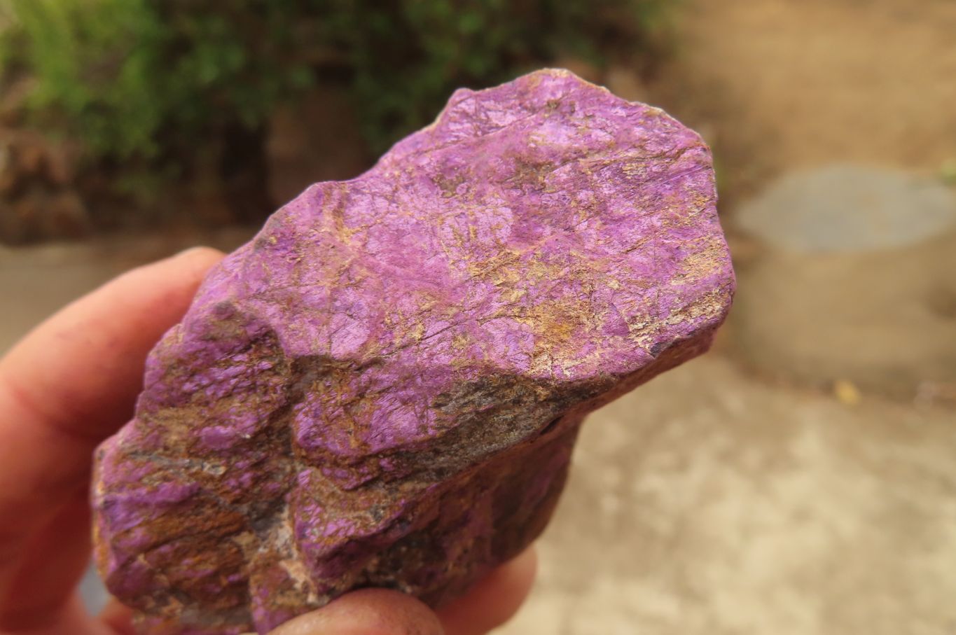 Natural Metallic Purpurite Cobbed Specimens x 12 From Erongo, Namibia - Toprock Gemstones and Minerals 