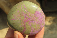Polished Stichtite Free Forms x 4 From Barberton, South Africa - Toprock Gemstones and Minerals 