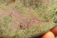 Polished Stichtite Free Forms x 4 From Barberton, South Africa - Toprock Gemstones and Minerals 