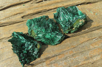 Natural Silky Malachite Specimens x 12 From Kasompe, Congo - Toprock Gemstones and Minerals 
