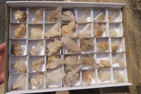 Natural Clear Quartz Clusters x 35 From Madagascar - Toprock Gemstones and Minerals 