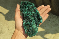 Natural Silky Malachite Specimens x 3 From Kasompe, Congo - Toprock Gemstones and Minerals 