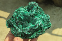 Natural Silky Malachite Specimens x 3 From Kasompe, Congo - Toprock Gemstones and Minerals 