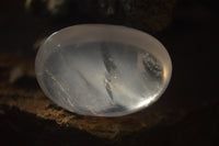Polished Girasol Pearl Quartz Galet-Palm Stones x 15 From Ambatondrazaka, Madagascar - Toprock Gemstones and Minerals 