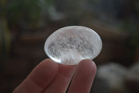 Polished Girasol Pearl Quartz Galet-Palm Stones x 15 From Ambatondrazaka, Madagascar - Toprock Gemstones and Minerals 