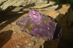 Natural Metallic Purpurite Cobbed Specimens x 5 From Erongo, Namibia - Toprock Gemstones and Minerals 
